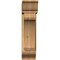 Ekena Millwork Legacy Traditional Rough Sawn Bracket w/ Offset Brace, Western Red Cedar, 8"W x 24"D x 32"H BKT0806X24X32LEC01RWR - alternate 4